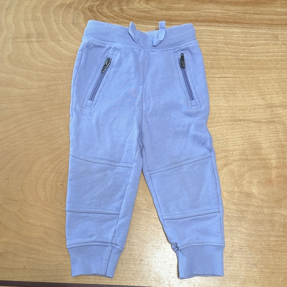 Hanna Andersson Double Knee Slim Jogger Zip Pockets
